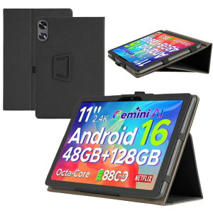 For BIRDCLAW P11PRO / POPUX P11 PRO/DOOGEE G6+ �P�[�X 11�C���` �^�u���b�g �J�o�[ RUIXH PU�f�� �����h�~ ����~�� ���h�~ �ی�J�o�[ �y�� �Ń|�[�^�u�� �����u���P�b�g�@�\
