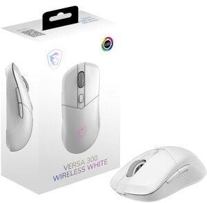 MSIVERSA300WWHITE���C�����X�Q�[�~���O�}�E�X�y��60g�L���������E�Ώ�MS0757