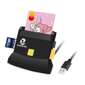 ZOWEETEKIC�J�[�h���[�_�[4in1���@�\�J�[�h���[�_�[SD�J�[�h���[�_�[IC�J�[�h���[�_�[�}�C�i���o�[�J�[�h�Ή��m��\���J�[�h���[�_�[���C�^�[usb�ڐG�^4in1���@�\etax�d�qe-tax�[��