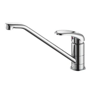 SANEI(サンエイ)シングルワンホール混合栓キッチン用上面施工式泡沫吐水リングレバー蛇口キッチン水栓K87110TJV-13