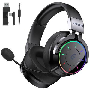 �Q�[�~���O�w�b�h�Z�b�g���C�����XPS5�փb�h�Z�b�g�Q�[�~���O�w�b�h�z��Bluetooth5.4/2.4GHz/�L���Ή�|��x��&7.1ch�T���E���h|RGB���C�g�t���}�C�N���E��|60���ԘA���g�p|Switch/PS4/PS5/PC�Ή�