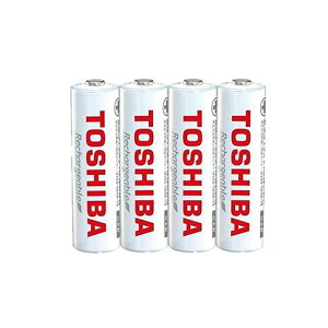 東芝充電式ニッケル水素充電池単3形(4本入り)繰返し充電1000回TNH-3ME(WB)4P