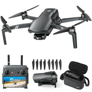 HolyStone�h���[���J�����t�����O4KGPS���ڃu���V���X���[�^�[�]3���W���o��������6KM�܏�ݎ��[�o�b�O�t��30����s���Ԏ����ǔ������A�҃^�C�����v�XHS900