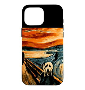 Munch�A�[�e�B�X�g�y�C���e�B���O�ɂ��L���Ȍ|�p�B �X�}�z�P�[�X iPhone 16 Pro Max �p