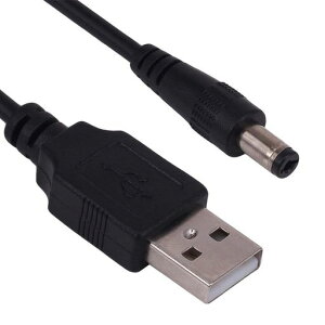 RUITEXUNUSB-DC5.5mm�P�[�u��50cm�AUSB2.0A�^�C�v�I�X-DC5.5mmx2.1mmDC5V�d���v���O�R�l�N�^�P�[�u��USB-5V�d���[�d�A�_�v�^�[�P�[�u���B