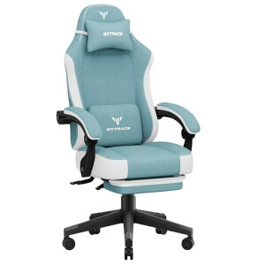 GXTRACE�Q�[�~���O�`�F�A�I�t�B�X�`�F�A�֎q�t�@�u���b�N���L����145�x���N���C�j���O�p�\�R���`�F�A���K�ȍ���S�n�f�X�N�`�F�A�ʋC��PC�`�F�A(blue)