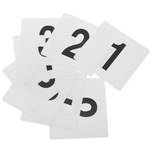 OUNONA1-50�_�u���T�C�h�e�[�u���ԍ��J�[�h�v���X�`�b�N��10Cm���������X�g������c�p�ԍ��D�ȎD�i���o�[�^�O�g���񂵉\