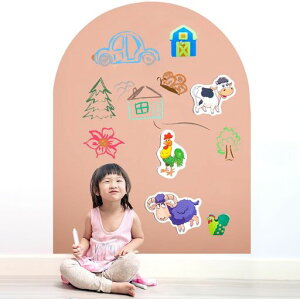 Warasee}Olbg`[N{[hA[`SqɍœK!ubN{[hMagneticWallDecalArch-^[vsN[40x80cm