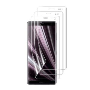 XperiaXZ3�t�B�����y2022���ǁz���N��[TPU�ށy�f�B�X�v���C�w��F�ؑΉ��E3D�S�ʕی�E�����x�E�w��h�~�E�������C���E�戵�ȒP�E�Ƒn�ʒu�t���݌v�zSOV39docomoSO-01L�t���ی�t�B����3���yXperia