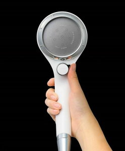 SANEI(�T���G�C) �A�W���X�g�V�����[�w�b�h �茳�{�^���Ő������߂ƈꎞ�~�� �ߐ����� �V���o�[ PS3032-80XA-SVP
