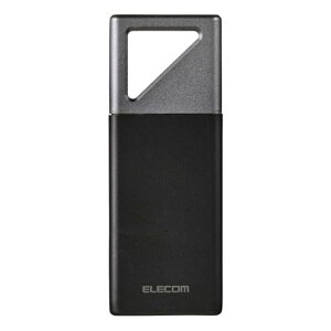 �G���R���O�t��SSDUSB20Gbps�Ή��h�o�h�H�ϏՌ�Type-C500GB�u���b�NESD-EHB0500GBK