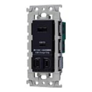 �p�i�\�j�b�N(Panasonic) �����[�d�pUSB�R���Z���g2�|�[�g 18W USB-A�EC ���t�R���Z���g�t �u���b�N WTL147740B