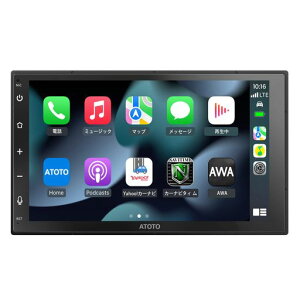 ATOTO F7WE 7�C���` �f�B�X�v���C�I�[�f�B�I 2DIN IPS �t���^�b�`�p�l���A���C�����XCarPlay/Android Auto