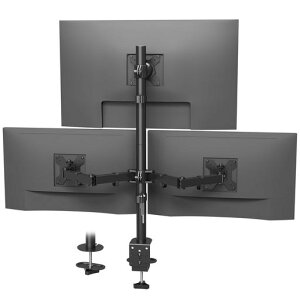 BONTEC���j�^�[�A�[���g���v��3���13-32�C���`�Ή��t�����[�V�����e�ω׏d10kgVESA75/100�N�����v&�O�����b�g���t���㉺�E�c��]�����f���A���A�[���݌v