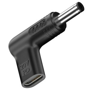 USBTypeC-DC�A�_�v�^�[5.5x2.1mm�A100WPDUSBC���X����12V19V20VDC�I�X�B�^�C�vUSBC����5.5x