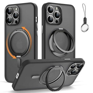 �y360°��]MagSafe�����O�E�X�^���h��́ziPhone15Plus�p�P�[�XMagSafe�Ή������ق�15Plus�p�X�}�z�P�[�X�B���X�^���h�@�\�p�x�����c�����Ή��X�g���b�v�z�[���t���y�X�g���b�v1��t���z�ČR�c