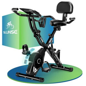 SLUNSE�G�A���o�C�N�ƒ�p�É��t�B�b�g�l�X�o�C�N5�@�\�܂肽����16�i�K���ג���LCD���j�^�[&�^�u���b�g�g���C�t���R���p�N�g���[�g���ȒP�ω׏d160kg���{��������t��