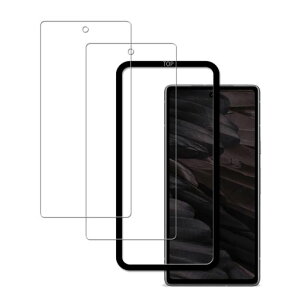 �Ή�GooglePixel7A�p�̃K���X�t�B����(2������)�����K���X�t���ی�t�B�����d�x9H���Y�Ɏq�f�ރK�C�h�g�t��