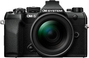 OM-5 Mark II 12-45mm F4.0 PRO �����Y�L�b�g �u���b�N