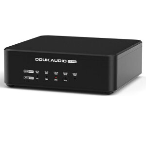 Douk Audio U2 PRO USB �f�W�^���C���^�[�t�F�[�X XMOS XU316���� ��/����/I2S�o�� DSD512�Ή� �I�V���[�^�[�����\ UAC1.0/2.0�ؑ� PC/�X�}�z/PS5/Switch�Ή� �R���p�N�g�݌v