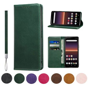 Xperia 10 II �P�[�X �蒠�^ ����PU���U�[ �\�j�[ Xperia 10 II �J�o�[ Sony SO-41A �P�[�X SOV43 �P�[�X �ϏՌ� ��v �����}�O�l�b�g�J�� �x���g�Ȃ� �X�}�z�P�[�X ������� �J�[�h�|�P�b�g �X�^���h�c