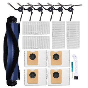 NeutopEufyRobotVacuumAuto-EmptyC10�����p�A�N�Z�T���[17�Z�b�g���C���u���V�t�B���^�[�u���V�_�X�g�o�b�O���p�b�N���Օi�Z�b�g���{�b�g�|���@�p�����p���i