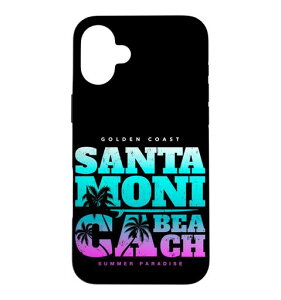 Los Angeles California Dreaming Shirts, Santa Monica Beach �X�}�z�P�[�X iPhone 16 Plus �p