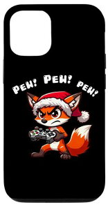 iPhone 13 Funny Red Fox �Q�[�}�[ �s���[�r�f�I�Q�[�� �N���X�}�X �j�̎q �q�� �X�}�z�P�[�X