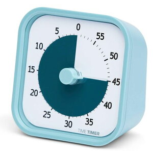 TIME TIMER �^�C���^�C�}�[(TIME TIMER) �׋��^�C�}�[ MOD HOME EDITION ���b�h ���C�N�u���[ 9CM 60�� �w�K�A���[�� TTM9-HLB-W
