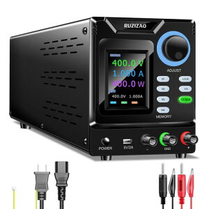 RUZIZAOϒ艻d(0-400V0-1A)艻dAGR[_muAAo̓XCb`AbN{^tA4