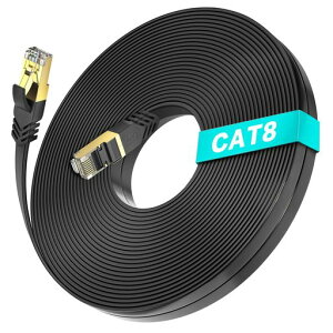 LANケーブル5mCAT8PoE防犯カメラ対応Soohut高速lanケーブル40Gbps/2000MHzカテゴリー8ランケーブルLLDPE被覆PoE防犯カメラ対応屋外用LANケーブル爪折れ防止RJ45コネクタ