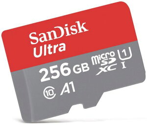 SanDiskUltramicroSDXC256GB�A�_�v�^�[�t��SDSQUAR-256G-GN6MA