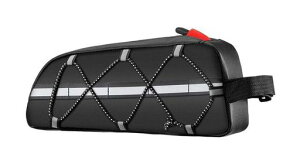 Rxakudedo自転車ハンドルバーバッグ防水フロントバッグフレームストレージロールバッグ大容量軽量多機能サイクリング収納バッグロードバイク・クロスバイク・マウンテンバイク対応ブラ…