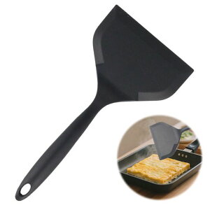 KKLMヘラお好み焼きシリコンシリコンスパチュラターナー多目的シリコンスパチュラターナーフライ返し耐熱ノンスティックお好み焼き・卵焼き・パンケーキ・オムレツ用ワイドヘラサン…