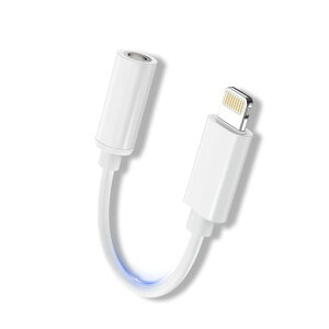 Lightning-3.5mm�C���z���W���b�N�ϊ��A�_�v�^�C���z���W���b�N�yMFi�F�؁zDAC����HIFI����24bit/96KHz���y/���ʒ��ߑΉ�TPE�f��iPhone14/13/12/11/XS/XR/X/8�ɑΉ�