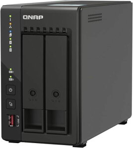 QNAP(�L���[�i�b�v) TS-253E 2�� 2.5GbE �Ή��|�[�g�� M.2 SSD �L���b�V���X���b�g�𓋍� Intel Celeron �N�A�b�h�R�A�v���Z�b�T�̗p��SMB���� 2�x�CNAS
