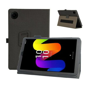 For TCL TAB 8 Gen 2 (8188X1) �p �P�[�X �J�o�[�yKONXISA�z�^�u���b�g 8.7�C���` �Ή� �P�[�X �y���}�����t�� �u���P�b�g�@�\ �ω��� �Ϗ� �ϏՌ� �S�ʕی� �P�[�X(�u���b�N)