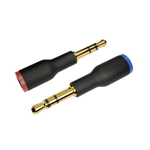 cooyin3.5mmHD800�ϊ��ϊ��R�l�N�^�C���z���W���b�N�ϊ����[3.5mm(�I�X)-HD800(���X)HE4XX�EHE-350�EHE1000�ɓK�������򉻂Ȃ��Ȍ����k���ރe�X�g��Ɨp�~�j�^�C�v2�Z�b�g�u���b�N
