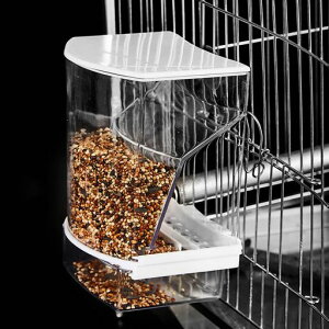 Refoiner鳥餌入れ自動給餌器ケージ取り付け鳥用フードフィーダー自動餌やり機インコ餌入れ鶏餌入れ小鳥の餌入れ鳥かご汎用オートフィーダーバードフィーダーペット自動給餌器鳥籠掛け…
