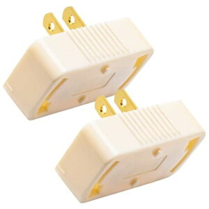 DiCUNO引掛けシーリングアダプターコンセント用引掛けシーリングソケット工事不要取り付け簡単ベージュ2個入