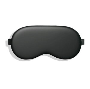 LeTradeJP天然シルクアイマスク遮光安眠快眠昼寝睡眠用軽量柔らかシルク質感遮光安眠圧迫感なし洗濯可能男女兼用旅行便利(黒色)