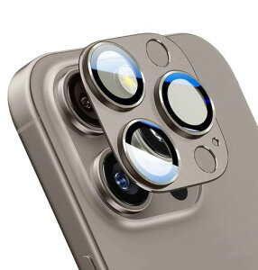 ApapeyaレンズカバーiPhone16Pro/16ProMax用カメラ保護フィルムアルミ合金製+AR高透過率98.5%強化ガラス全面保護16プロカメラカバー0.25mm超薄一体型レンズ保護フィルムレンズ保護ケース16プロ