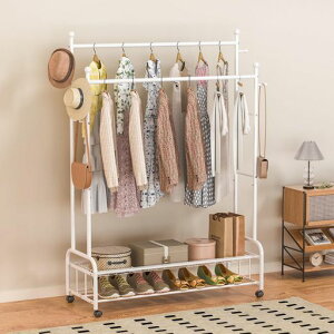 BreeRainz�n���K�[���b�N���[�h���[�u�N���[�[�b�g���[���b�N����e��100KG�ω׏d�_�u���n���K�[�|���g���ȒP�ߗގ��[��120x���s45x����170cm�������R�[�g�n���K�[�z���C�g���{�������