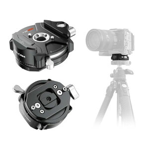 ULANZI FALCAM F38PRO �N�C�b�N�����[�X�_��A�_�v�^�[ 360° ������] �N�C�b�N�V���[ F38�N�C�b�N�}�E���g �A���J�݊� �A���~ �ω׏d5kg ��჌�t/�~���[���X�J����/GITZO�Ή�