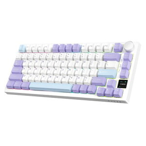 A.JAZZAK820Pro�Q�[�~���O�L�[�{�[�h3���[�hgift�����J�j�J��RGB�z�b�g�X���b�v�Ή��m�u�t��TFT�X�N���[�����C�����X2.4Ghz/Bluetooth5.1/�L��PBT�L�[�L���b�v