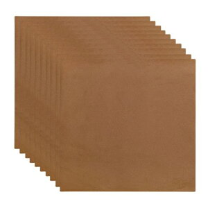 KENASTAクッキングシートワックスペーパー18x18cm100枚無漂白耐油紙耐熱紙食品耐油紙サンドイッチ包装紙天ぷら敷き紙揚げ物グリルベーキングシート業務用ナチュラル素材(ブラウン)