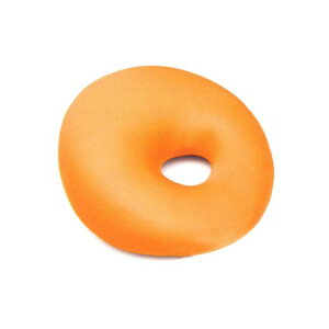 MOGU(モグ)ホールクッション日本製身体が求めるビーズクッションへたりにくいパウダービーズ使用小型(約36x36x15cm)オレンジ介護背当て座布団昼寝枕サポート背中腰お尻オフィスリビングイ…