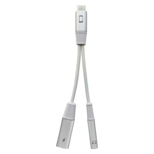 Type-C to 3.5mm DAC�ϊ��A�_�v�^�[ Sonollo (�\�m��) IRT-SNL01 �z���C�g