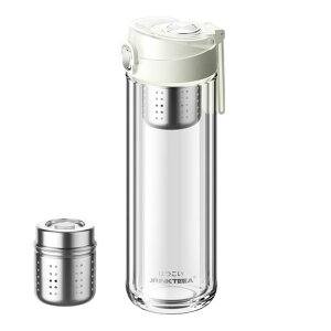 JRINKTEEA�y�ϔM120°C�z��w�\�������������^�ϔM�K���X�^���u���[�}�O�J�b�v�X�e�����X�����������z�����������^�b�`�J��360�x�h�����S���b�N�t��񂰃J�o�[�t��(White400ml)