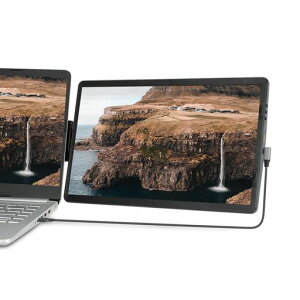 nerhemgポータブルモニター14.1“360°回転サブモニターIPSフルHDノートPC/スマホ/PS5対応HDMIType-C